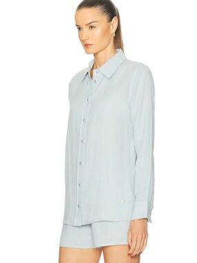 Eterne NWT Constance Light Blue Button Down. Size S.